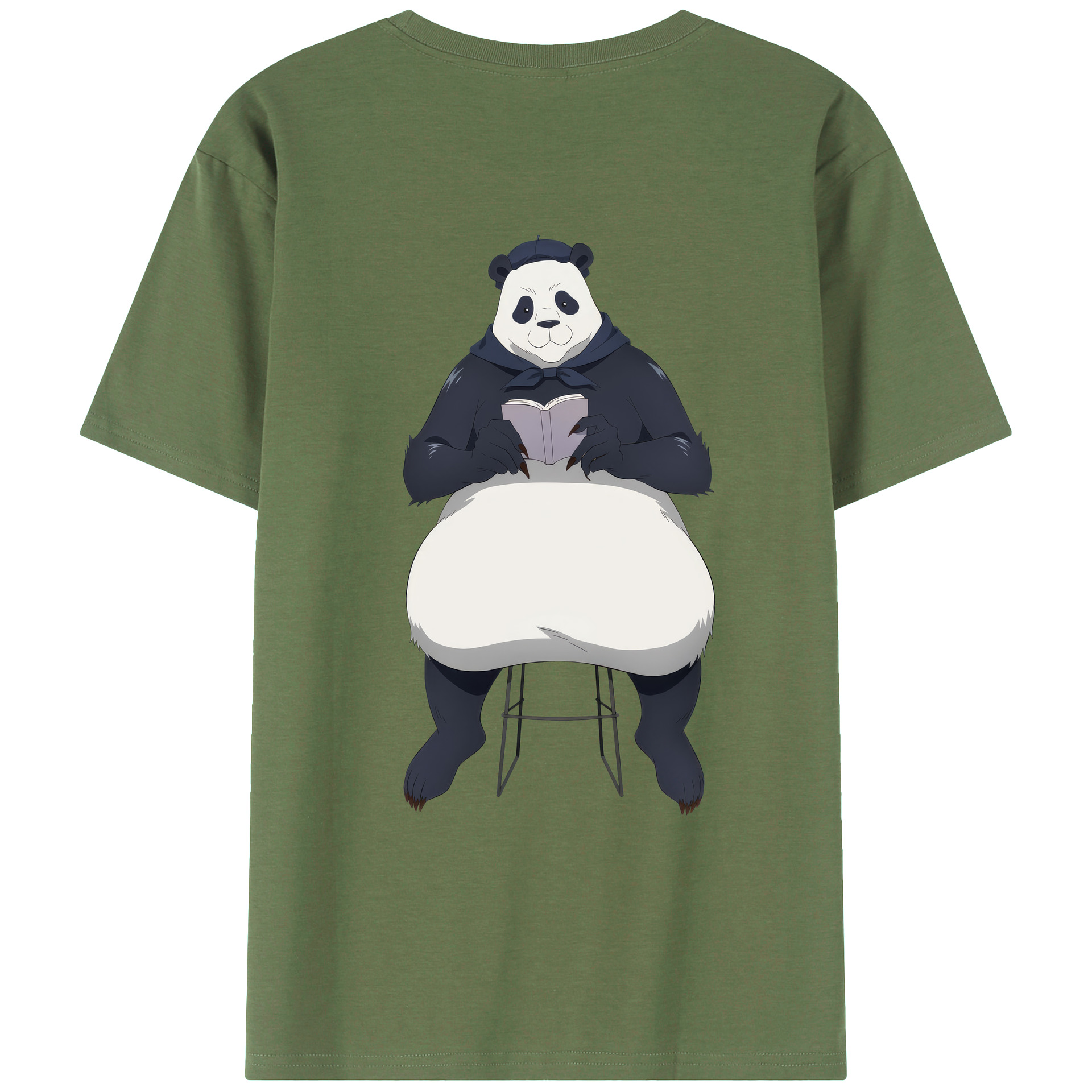 （画像用） 呪術廻戦 Jujutsu Kaisen 綿100％ メンズ半袖Tシャツ（バックプリント） 通気性